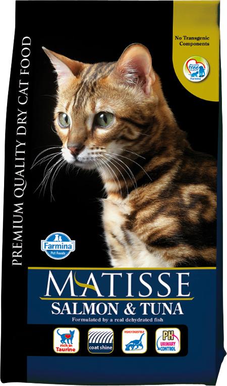 Корм Farmina Matisse Salmon &amp; Tuna для взрослых кошек, лосось и тунец
